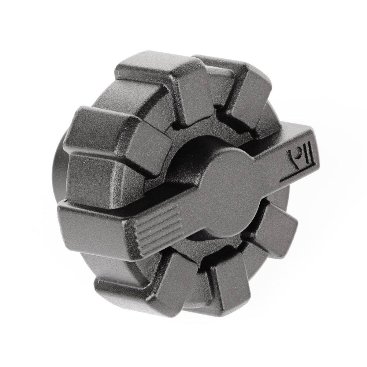Rugged Ridge 11229.10 Elite Aluminum Fuel Cap, Black