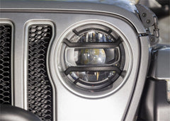 Rugged Ridge 11230.21 Elite Headlight Guards, Black