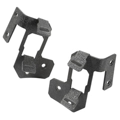 Rugged Ridge 11232.31 A Pillar Light Mount; Textured Black; 07-17 Jeep Wrangler JK