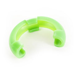 Rugged Ridge 11235.33 D-Shackle Isolator Kit; Green Pair; 3/4-Inch