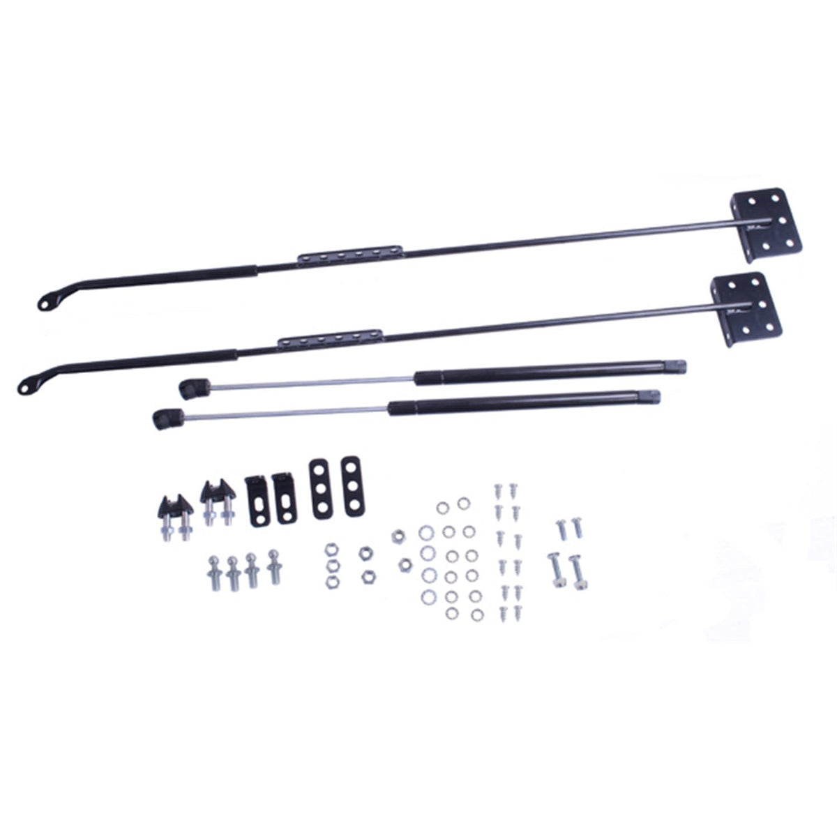 Rugged Ridge 11252.50 Hood Lift Kit; 72-06 Jeep CJ/Wrangler YJ/TJ