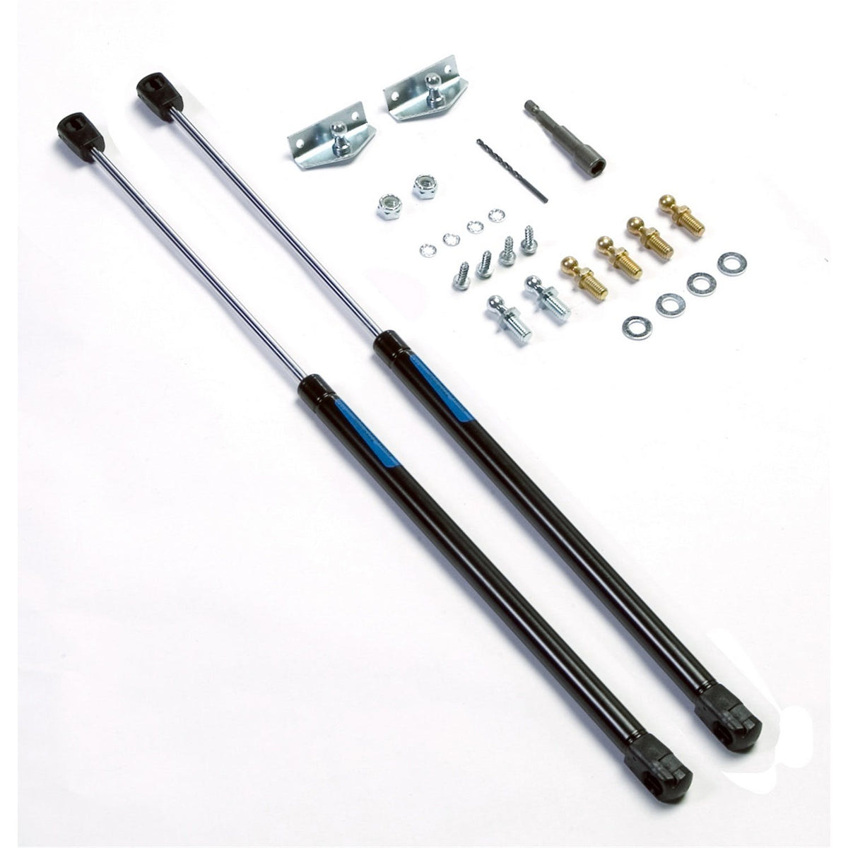 Rugged Ridge 11252.51 Hood Lift Kit; 07-17 Jeep Wrangler JK