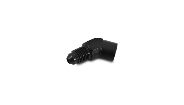 Vibrant Performance - 11300 - 45 Degree Male AN to Female NPT Adapter, AN Size: -3; NPT Size: 1/8 in.