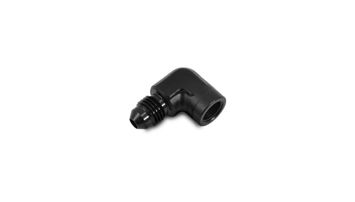 Vibrant Performance - 11306 - 90 Degree Male AN to Female NPT Adapter, AN Size: -4; NPT Size: 1/8 in.