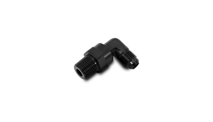 Vibrant Performance - 11363 - Male AN to Male NPT 90 Degree Swivel Adapter, -6 AN to 1/2 in. NPT