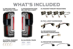 Morimoto XB LED TAILS SUPER DUTY 23UP SMOKED SET LF352