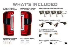 Morimoto XB LED TAILS SUPER DUTY 23UP RED SET LF353