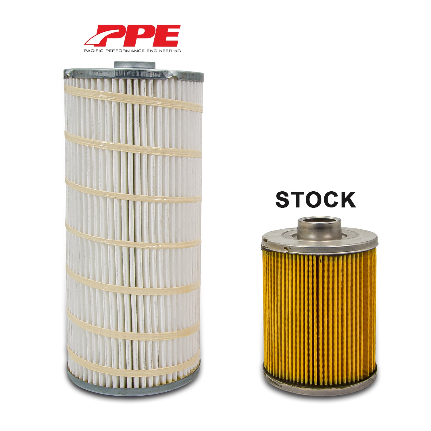 PPE Diesel 2001-2019 GM 6.6L Duramax Engine Oil Filter - MicroPure Extreme-Performance - Featuring TorqSTOP Technology 114000555