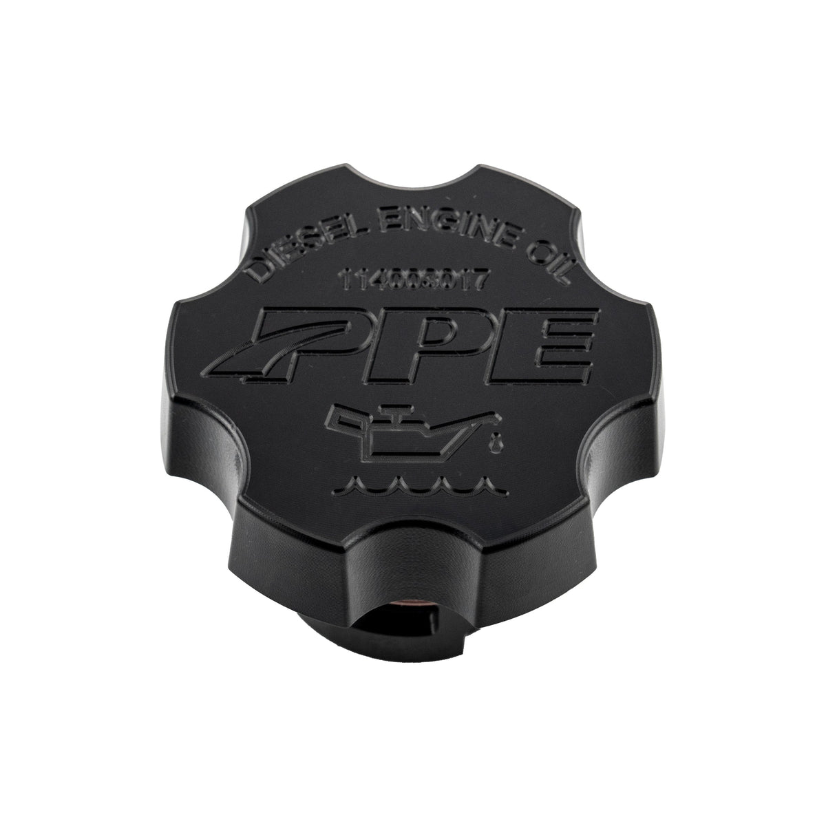PPE Diesel 2001-2023 GM 6.6L/3.0L Duramax Billet Aluminum Engine Oil Filler Cap 114003017