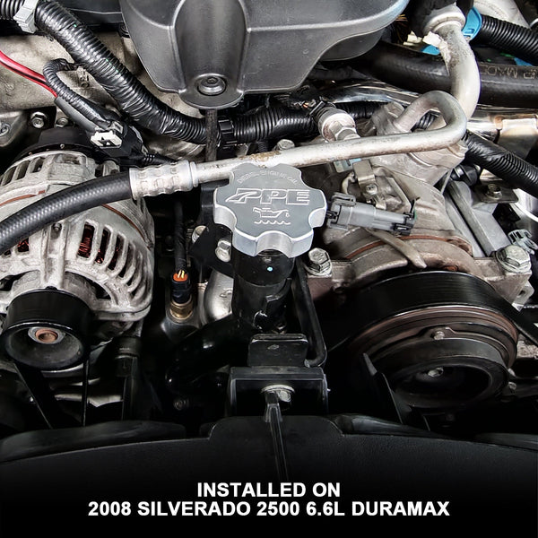 PPE Diesel 2001-2023 GM 6.6L/3.0L Duramax Billet Aluminum Engine Oil Filler Cap 114003017