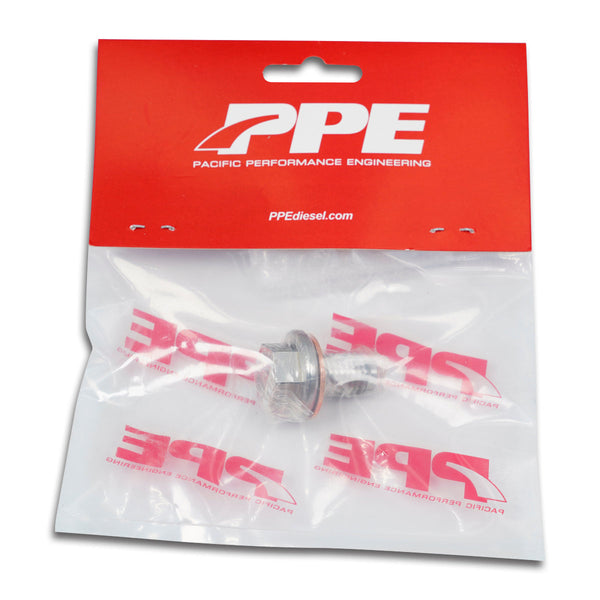PPE Diesel 12mm Billet Hardened Stainless Steel Neodymium Magnetic Drain Plug for OEM Engine Oil Pan 114052201