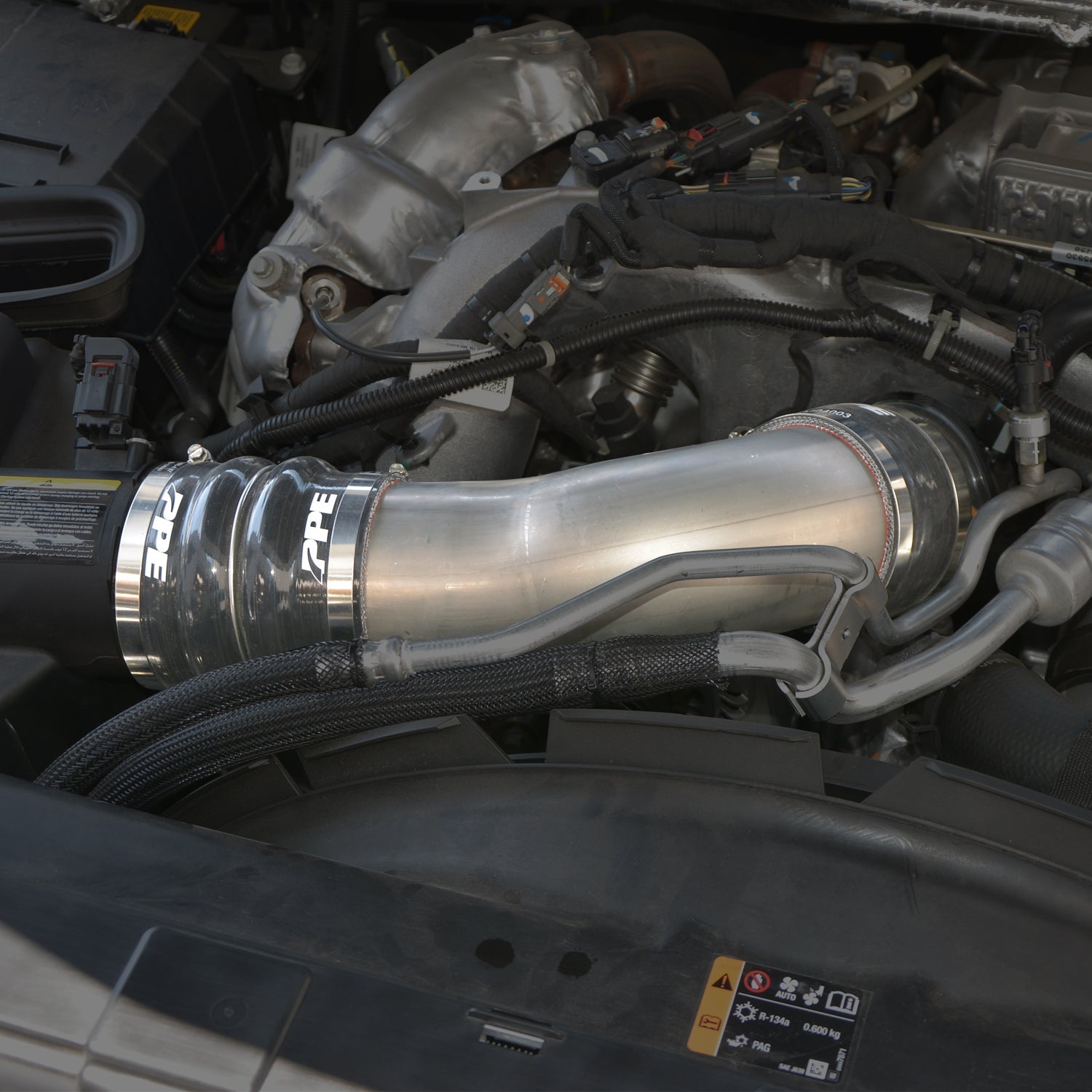 PPE Diesel 2020-2023 GM 6.6L Duramax Turbo Inlet Upgrade Kit Raw 115020100