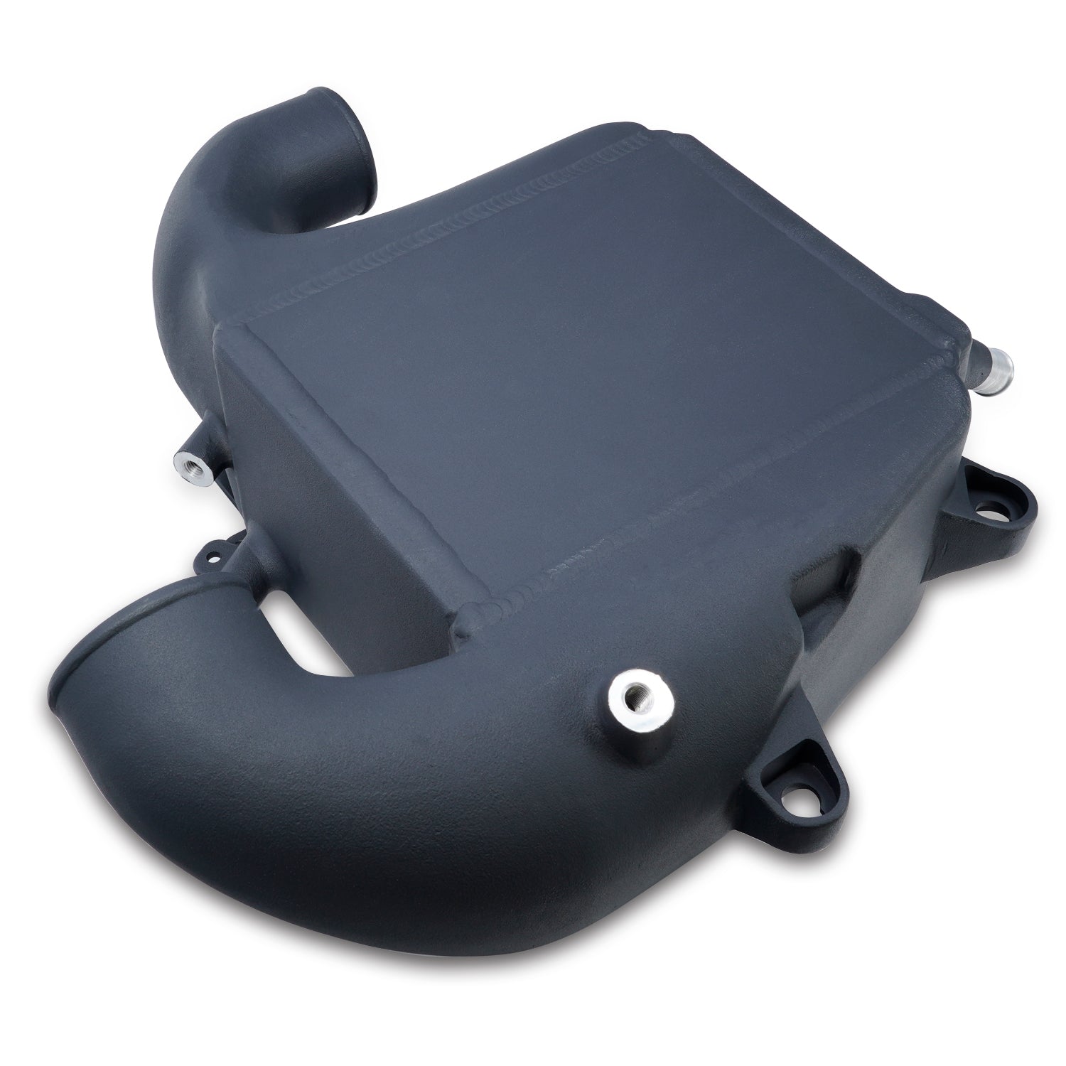 PPE Diesel 2020-2023 GM 3.0L Duramax LM2, LZO Air-To-Water Intercooler Kit Brushed Black  115030010