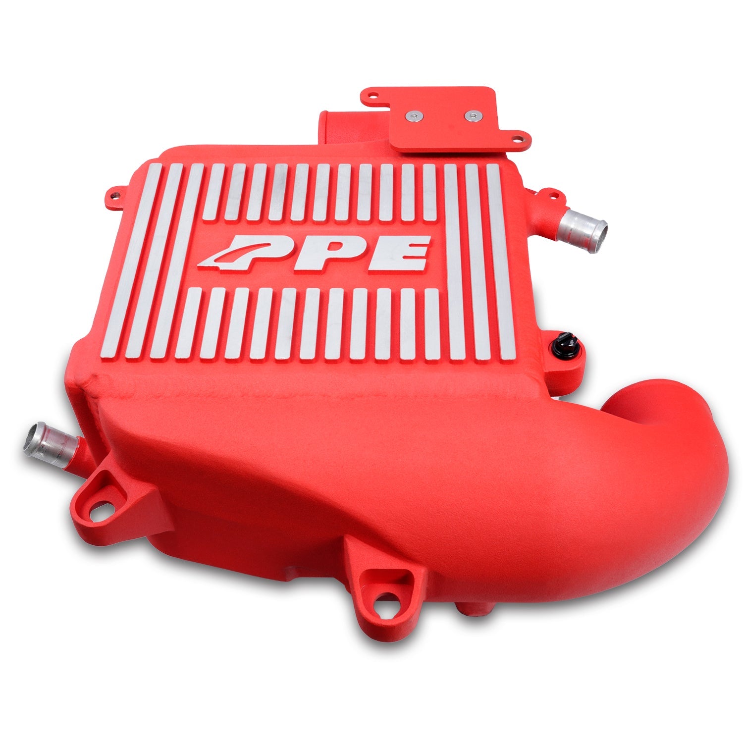 PPE Diesel 2020-2023 GM 3.0L Duramax LM2, LZO Air-To-Water Intercooler Kit Red  115030012
