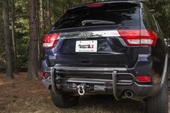 Rugged Ridge 11513.03 Rear Bumper Guard, Black. Double Tube