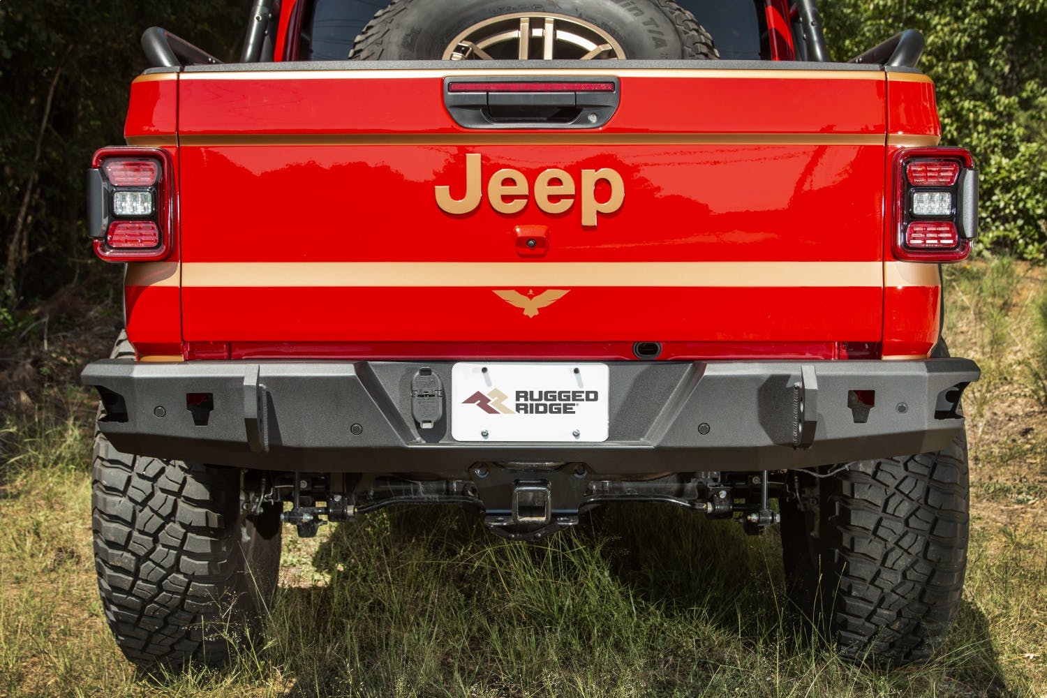 Rugged Ridge 11540.37 HD Bumper, Rear