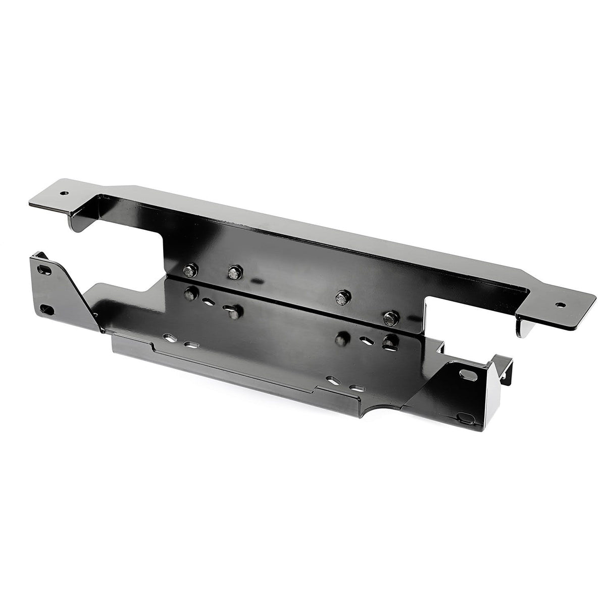Rugged Ridge 11543.15 Winch Plate; Stamped Bumper; Steel; 13-17 Jeep Wrangler JK