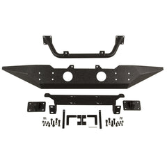 Rugged Ridge 11548.02 Spartan Front Bumper, Standard Ends, With Overrider
