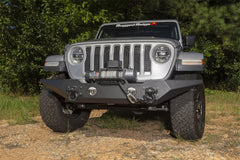 Rugged Ridge 11548.43 Spartan Bumper, Front, Standard Ends