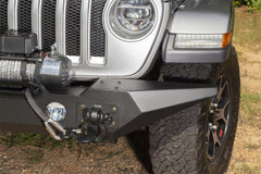 Rugged Ridge 11548.43 Spartan Bumper, Front, Standard Ends