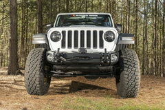Rugged Ridge 11549.04 Arcus Front Bumper, w/ Winch Tray and Tow Hooks