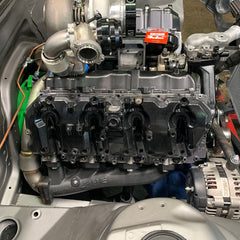 PPE Diesel Manifolds and Up-Pipes GM 2002-2004 CA Y Pipe LB7 - Silver 116111235