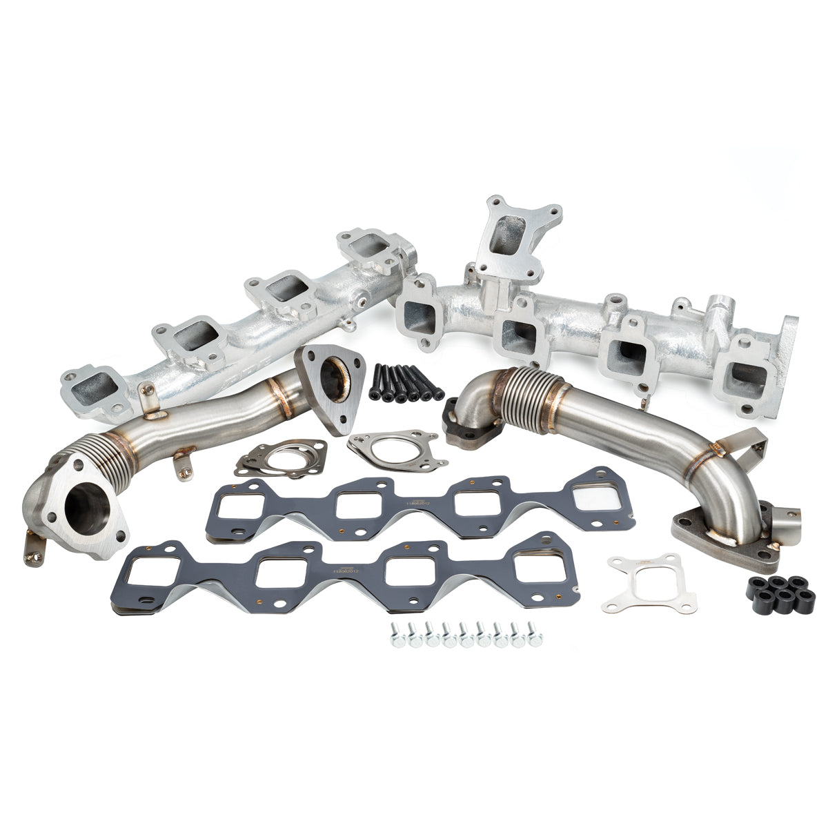 PPE Diesel Manifolds and Up-Pipes GM 2017+ L5P - Silver 116112535