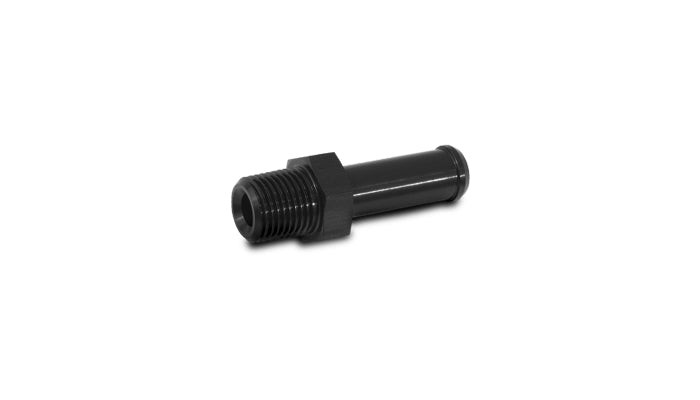Vibrant Performance - 11689- Male NPT to Hose Barb Straight Adapter Fitting; NPT Size: 1/16 in; Hose Size: 3/16 in