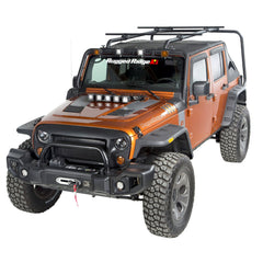 Rugged Ridge 11703.11 Sherpa Roof Rack Crossbars; Round; 56.5-Inches; 07-17 Jeep Wrangler JK