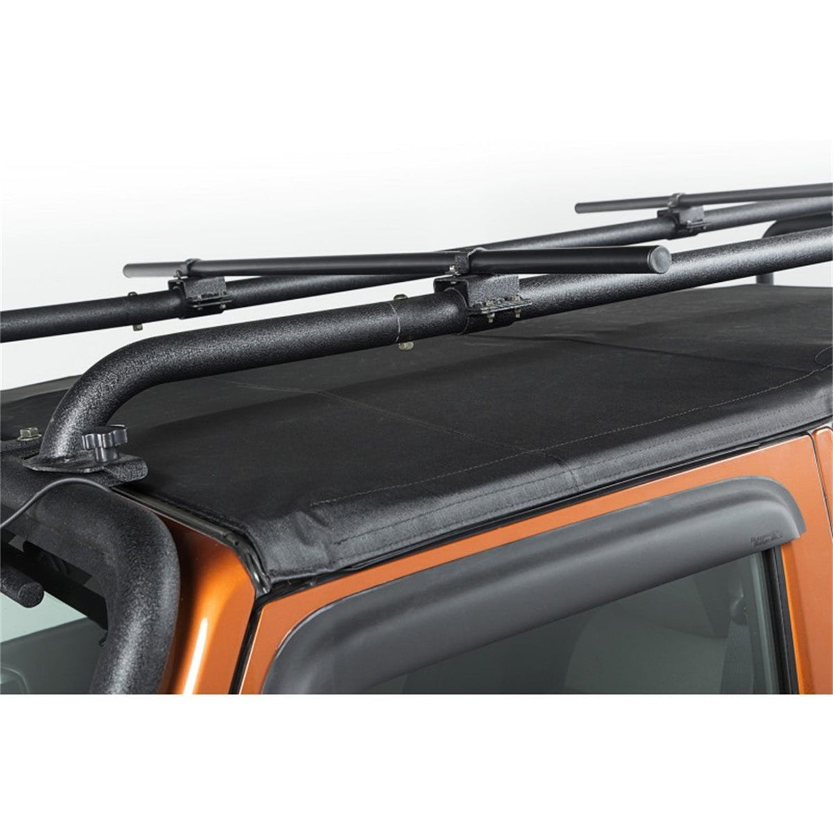 Rugged Ridge 11703.11 Sherpa Roof Rack Crossbars; Round; 56.5-Inches; 07-17 Jeep Wrangler JK