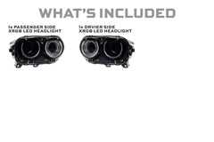 Morimoto XRGB HEADS CHALLENGER 15 23 RGB DRL SET LF495