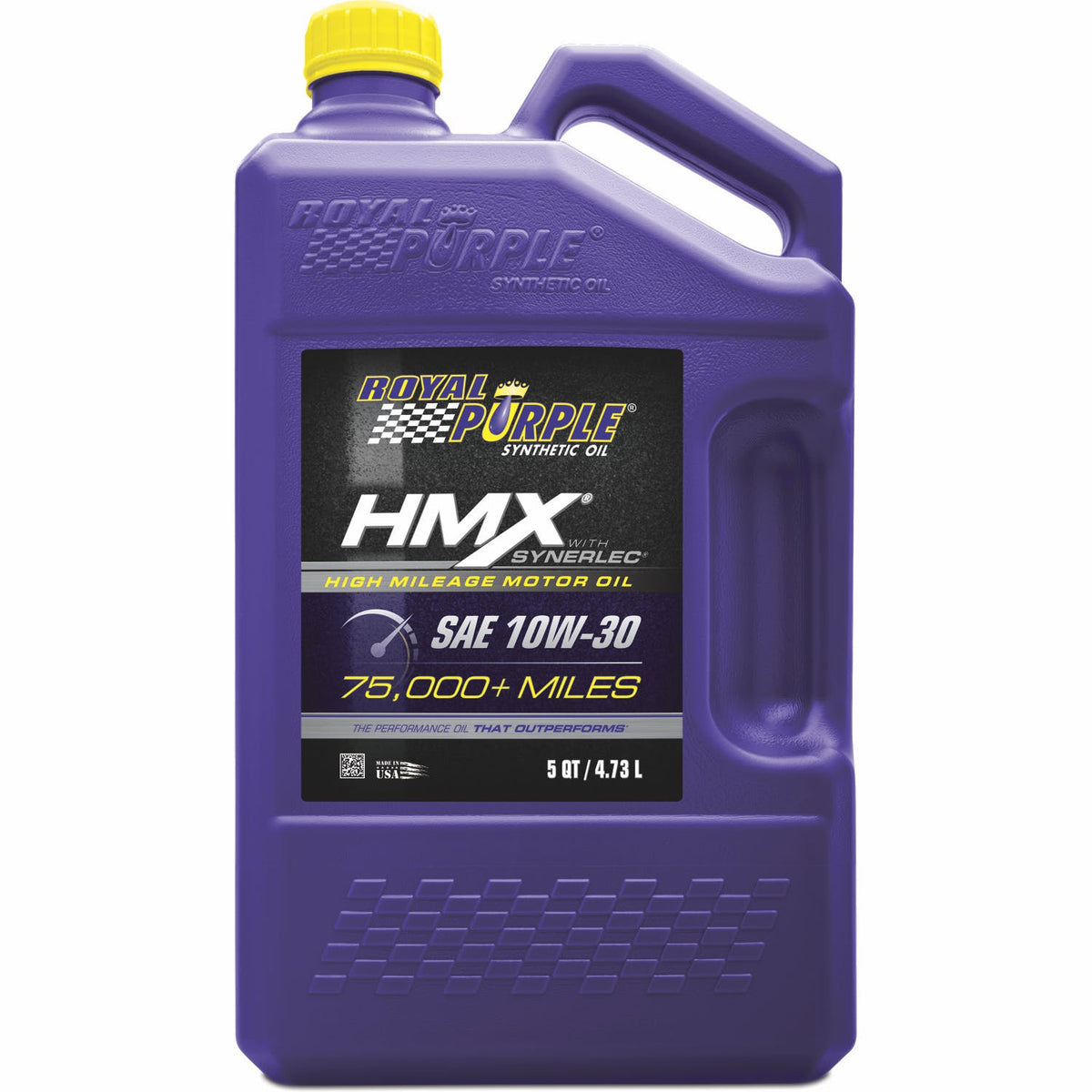 Royal Purple 11750 10W-30 HMX Engine Oil 5 Qt. Bottle