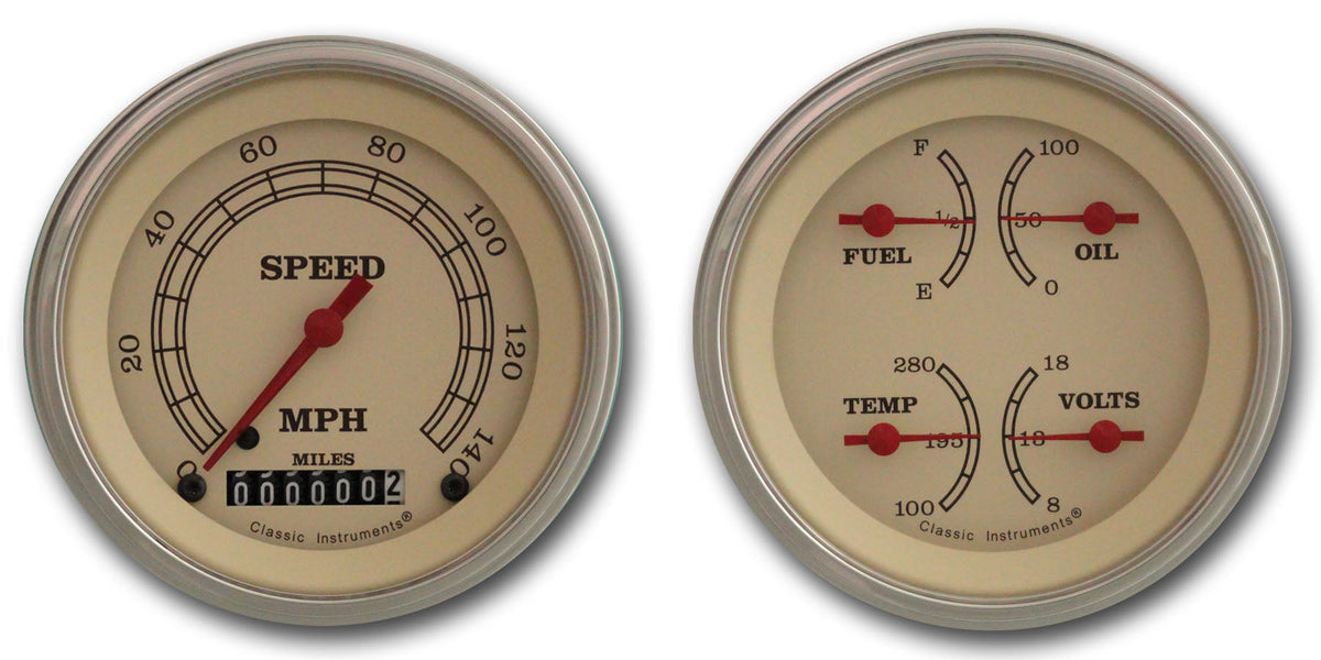 Classic Instruments Gauge Set VT02SLF