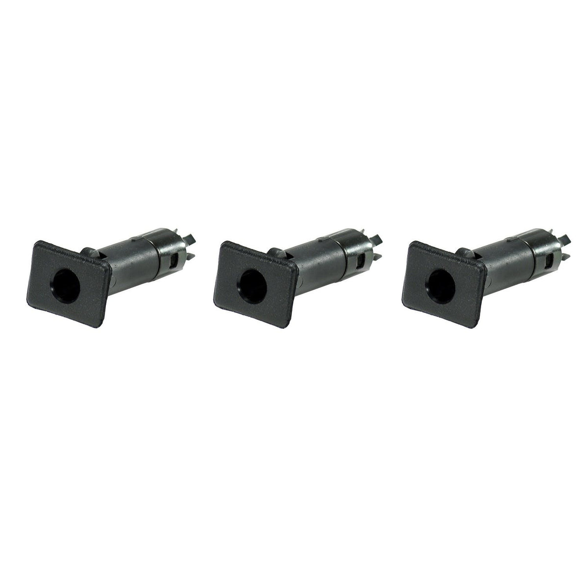 Rugged Ridge 11819.15 Half Door Insert Set; Black; 87-06 Jeep Wrangler YJ/TJ