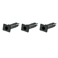 Rugged Ridge 11819.15 Half Door Insert Set; Black; 87-06 Jeep Wrangler YJ/TJ
