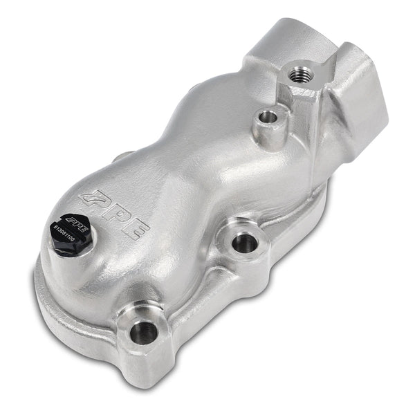 PPE Diesel 2004-2010 GM 6.6L Duramax Thermostat Housing Cover LLY LBZ LMM - Polished 119000543