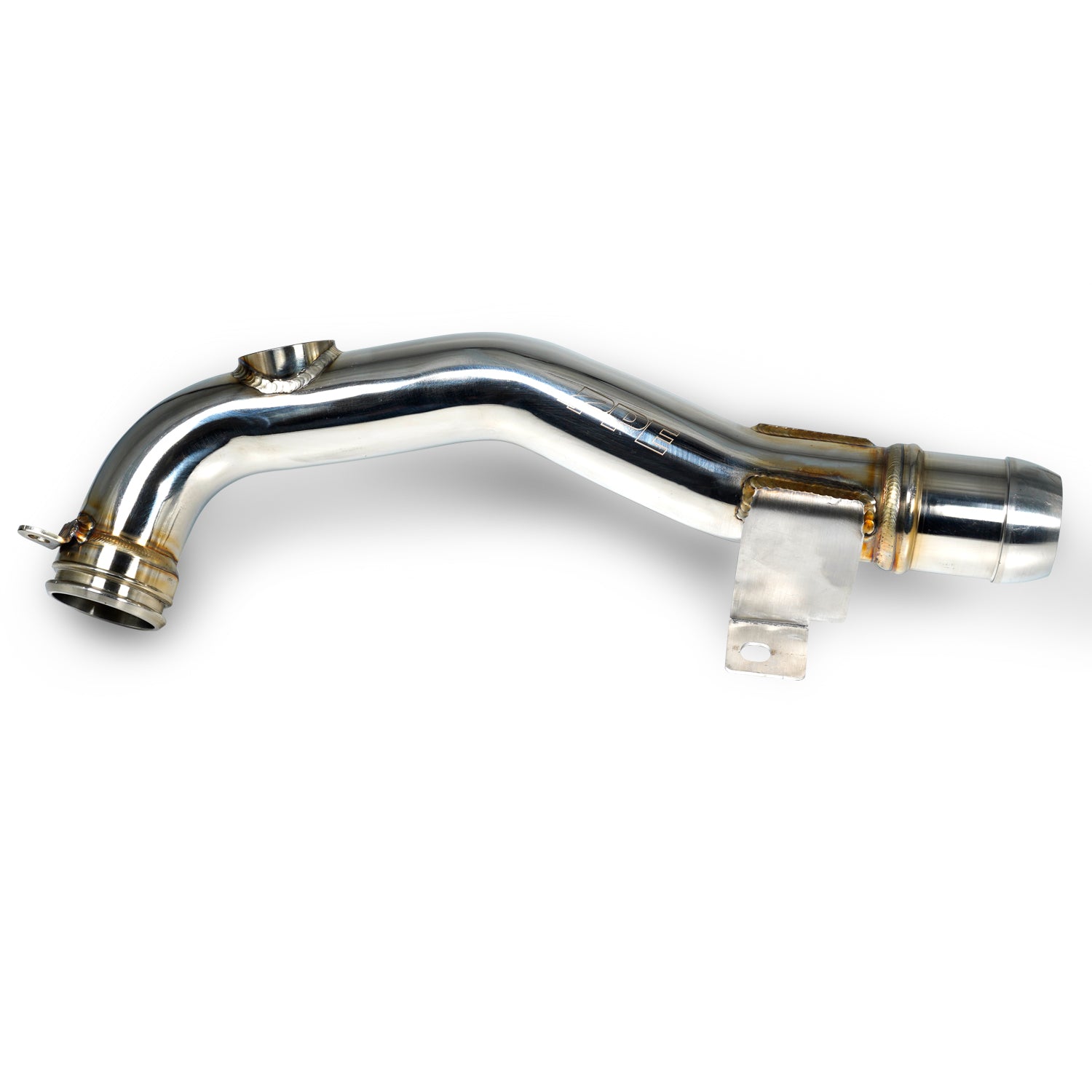 PPE Diesel Engine Coolant Return Pipe 2004.5-05 LLY 304SS Polished  119001130