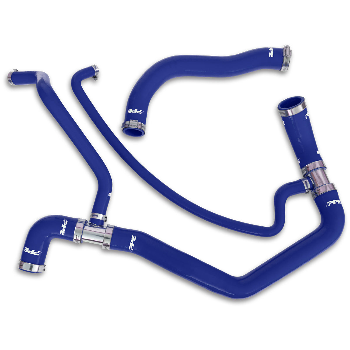PPE Diesel Coolant Hose Kit 01-05 LB7 LLY Blue  119022100