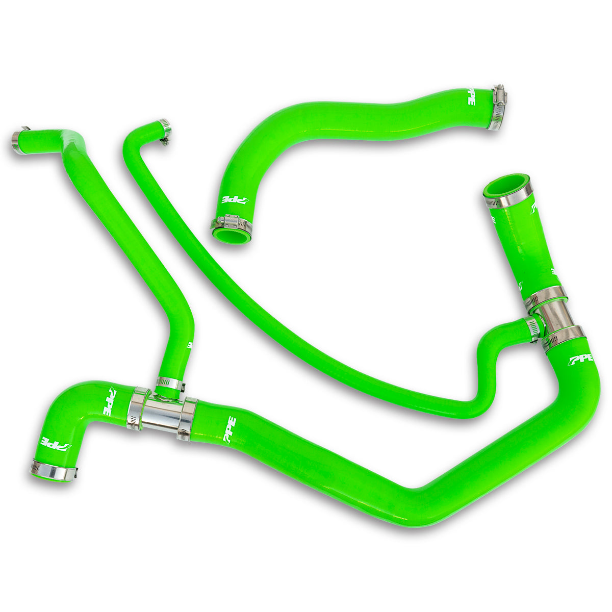 PPE Diesel Coolant Hose Kit 01-05 LB7 LLY Green  119023100