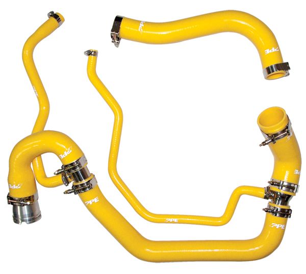 PPE Diesel Coolant Hose Kit 06-10 LBZ / LMM Yellow  119024200