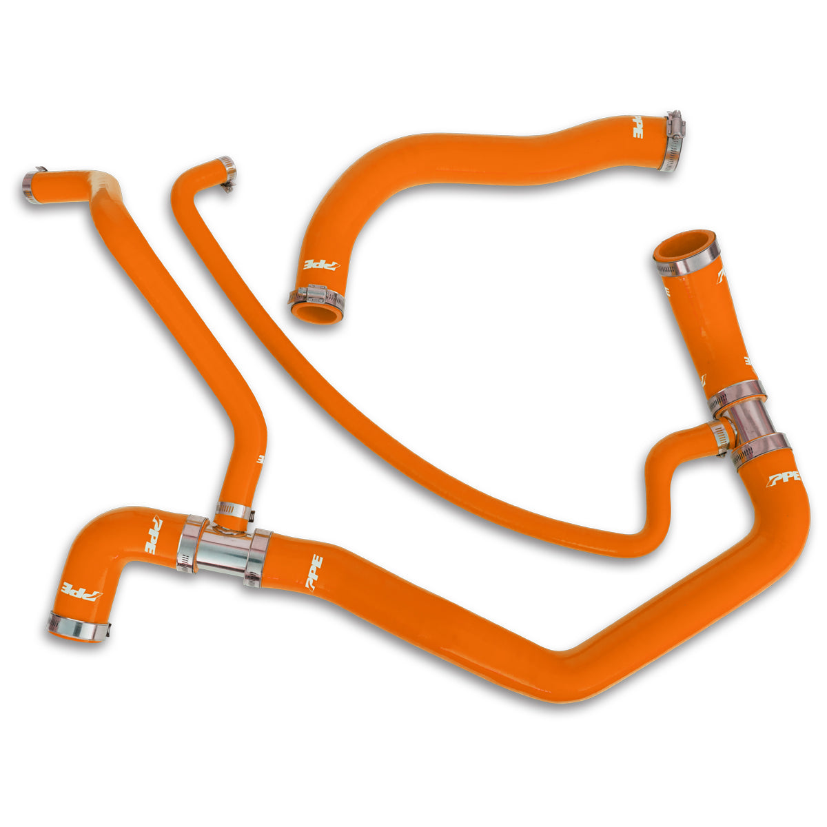 PPE Diesel Coolant Hose Kit 01-05 LB7 LLY Orange  119025100