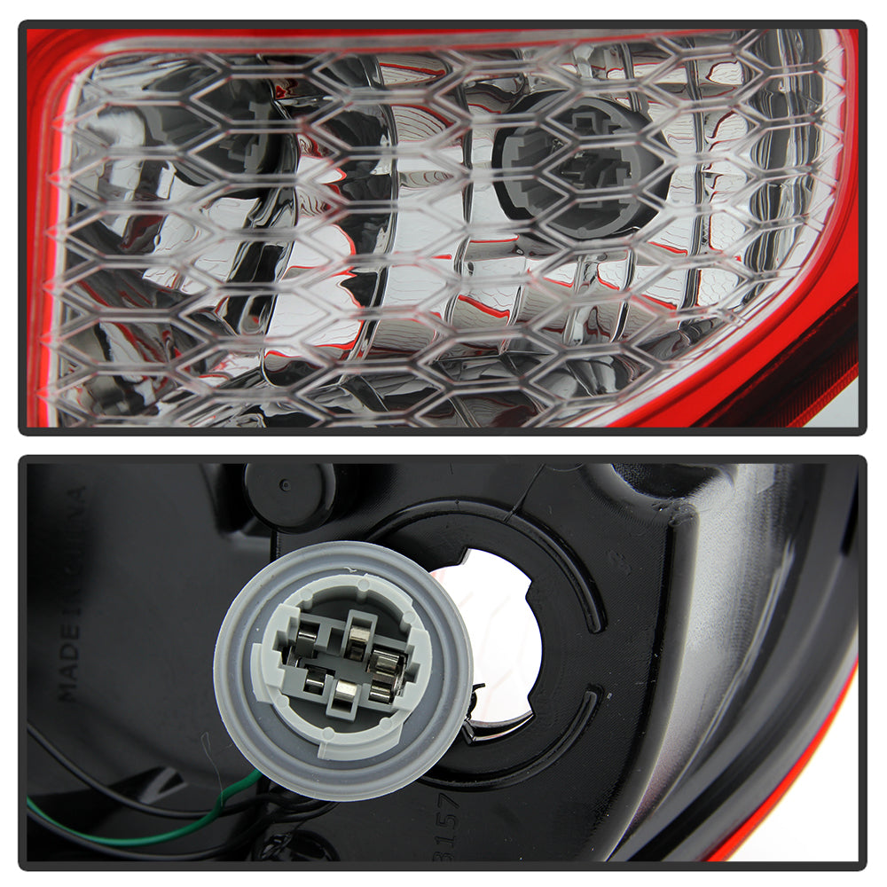 XTUNE POWER 9049477 Dodge Grand Caravan 2011 2020 OEM Style LED Tail Lights Signal LED ; Reverse 3157(Not Included) OEM