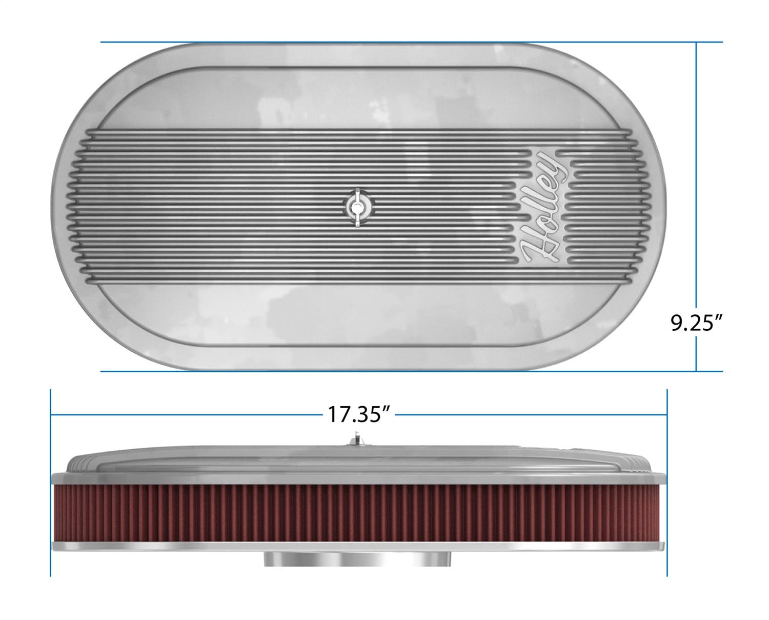 Holley 120-400 Vintage Series Air Cleaner Assembly