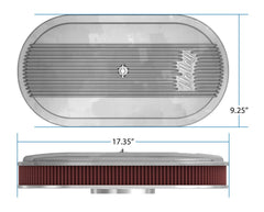 Holley 120-400 Vintage Series Air Cleaner Assembly