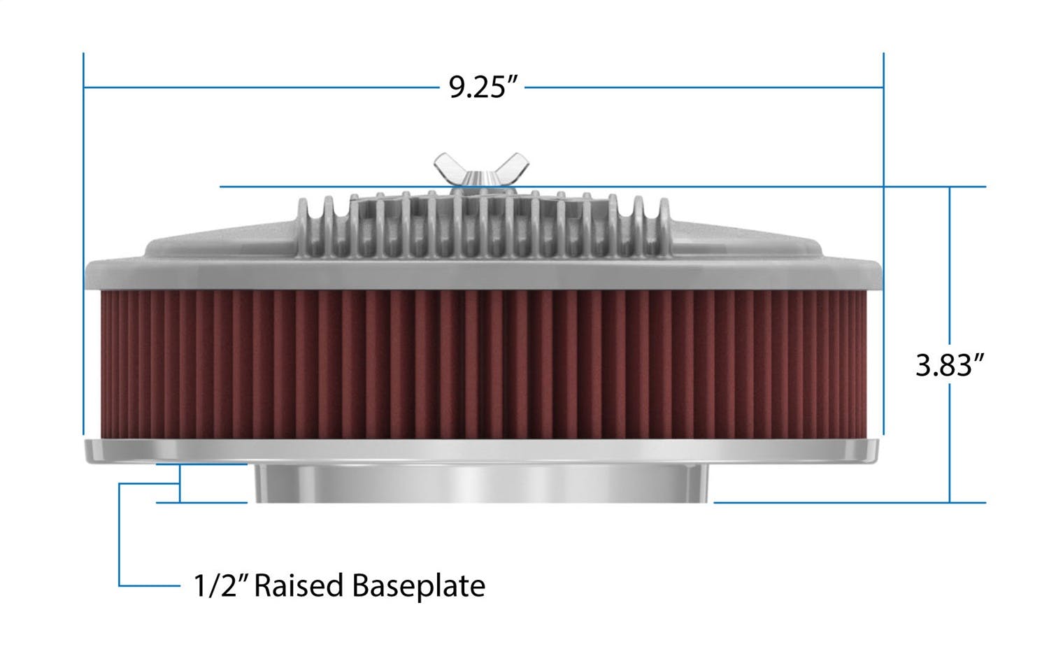 Holley 120-400 Vintage Series Air Cleaner Assembly