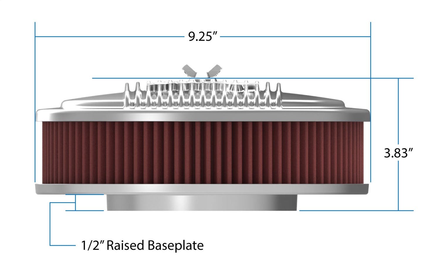 Holley 120-401 Vintage Series Air Cleaner Assembly