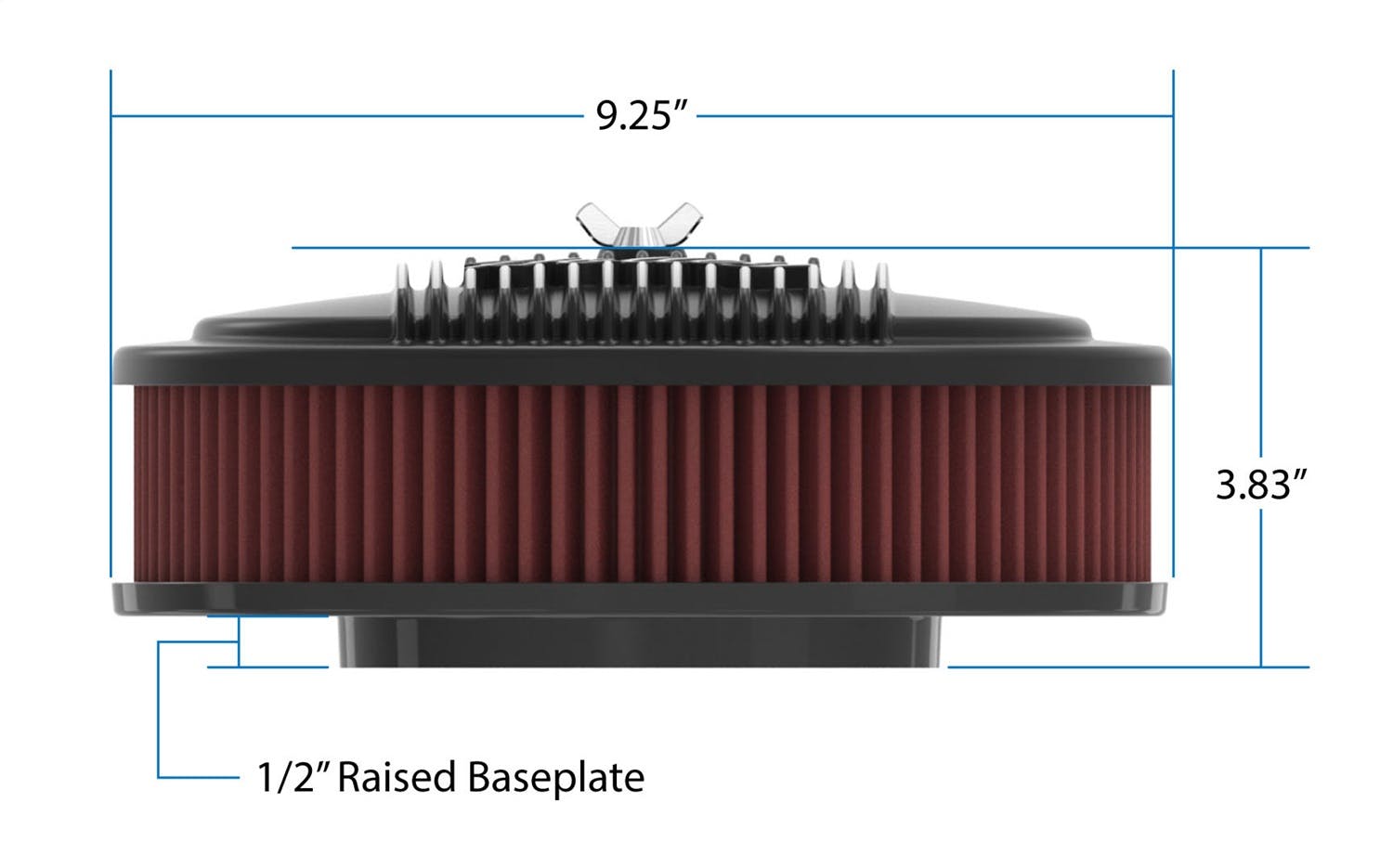 Holley 120-402 Vintage Series Air Cleaner Assembly