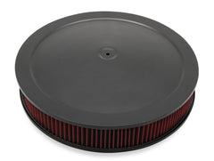 Holley 120-4630 4500 DROP-BASE AIR CLEANER BLK W/ GAUZE