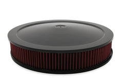 Holley 120-4630 4500 DROP-BASE AIR CLEANER BLK W/ GAUZE