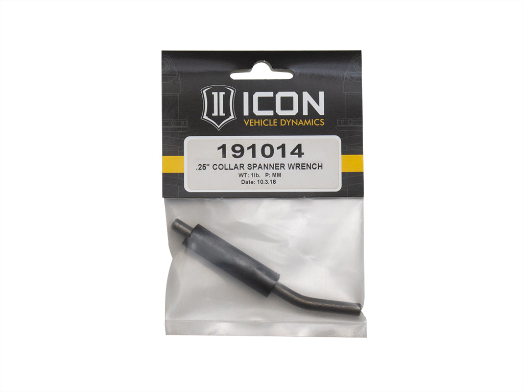 ICON Vehicle Dynamics 191014 .25 Collar Spanner Pin Wrench